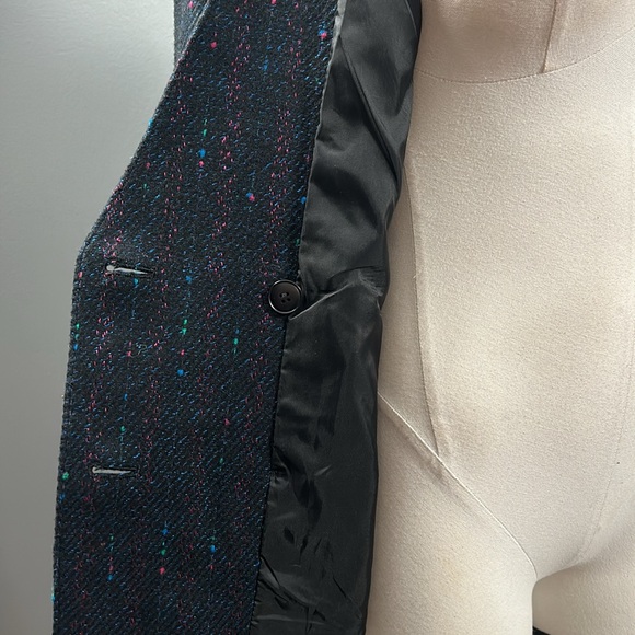 Vintage Gentleman’s Lady Double Breasted Blazer Navy size small - Picture 13 of 16